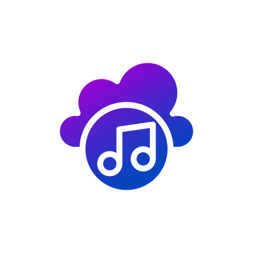 nube de música icono gratis