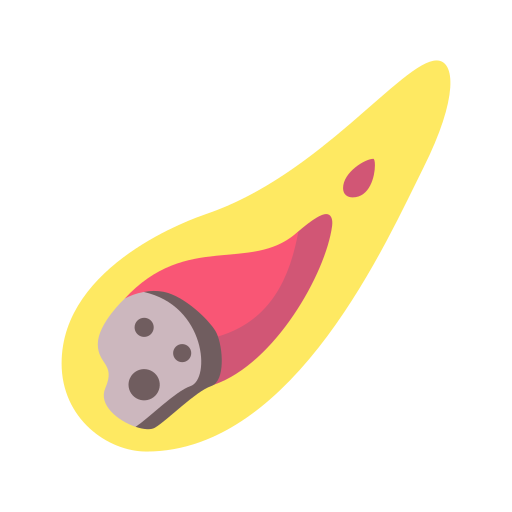 meteorito icono gratis