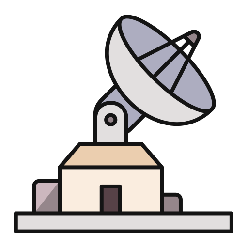 Satellite Generic Outline Color icon