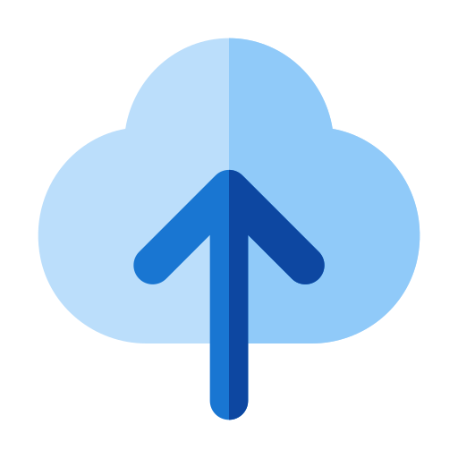 Cloud Upload Generic Flat Icon