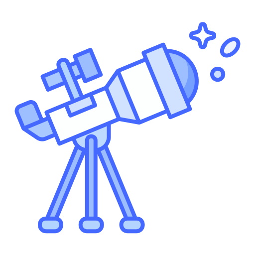 télescope Icône gratuit télescope Icône gratuit