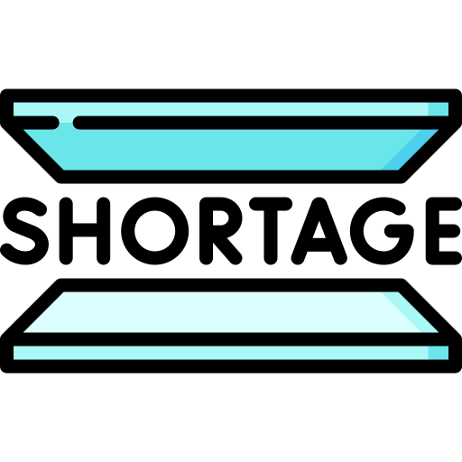 escasez icono gratis