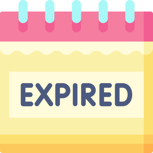 expiré Icône gratuit