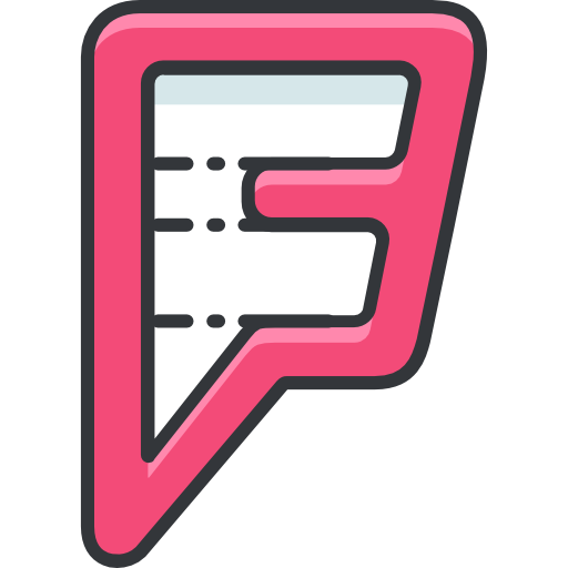 Foursquare - Free social media icons