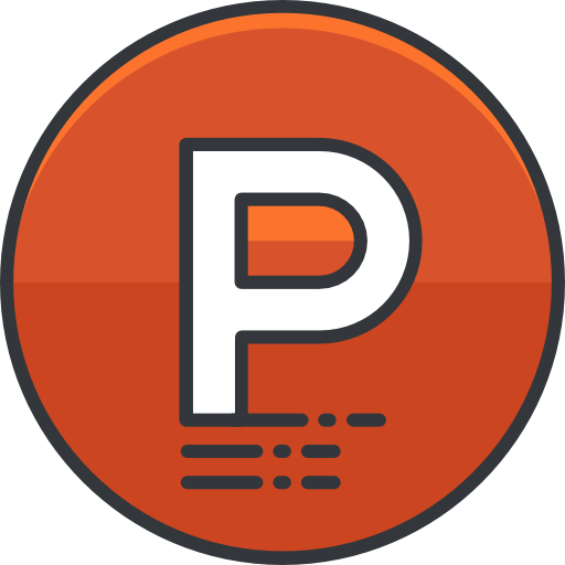Letter p symbol - Social media & Logos Icons