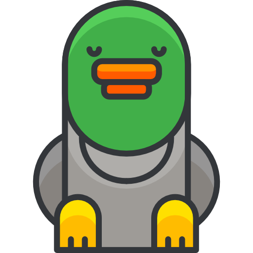 pato icono gratis