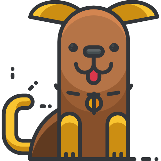 perro icono gratis