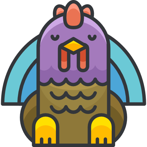 pavo icono gratis