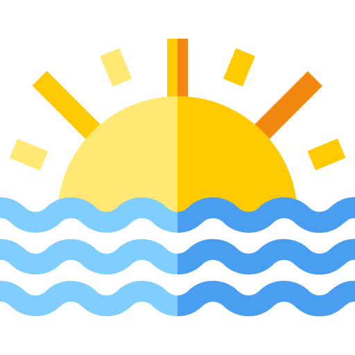 pôr do sol grátis ícone