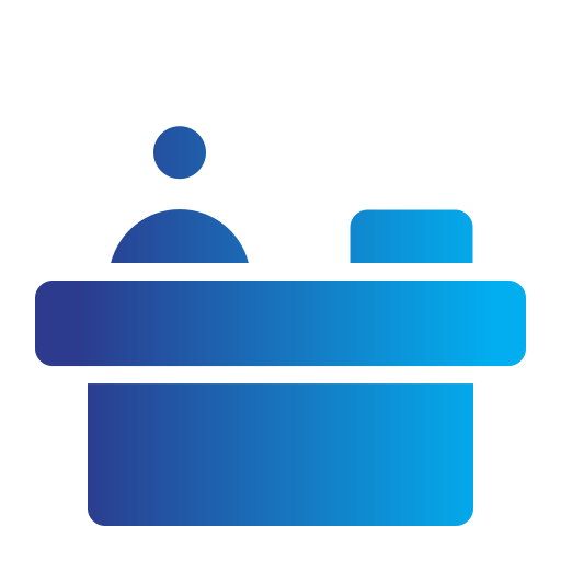 접수원 무료 아이콘