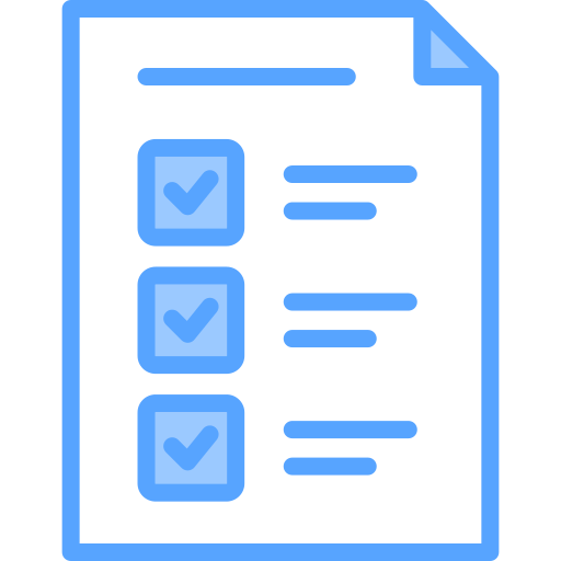 Checklist - Free files and folders icons