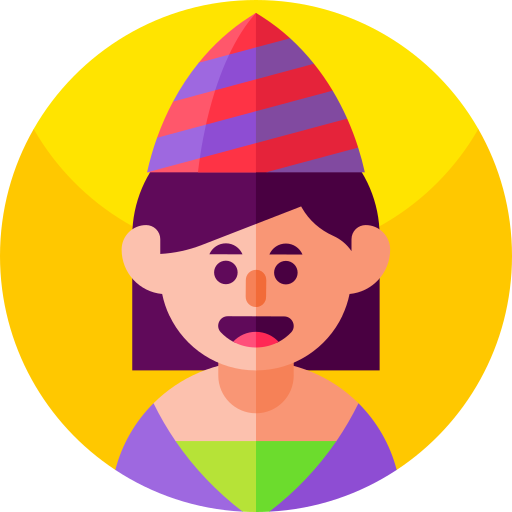 cumpleañera icono gratis