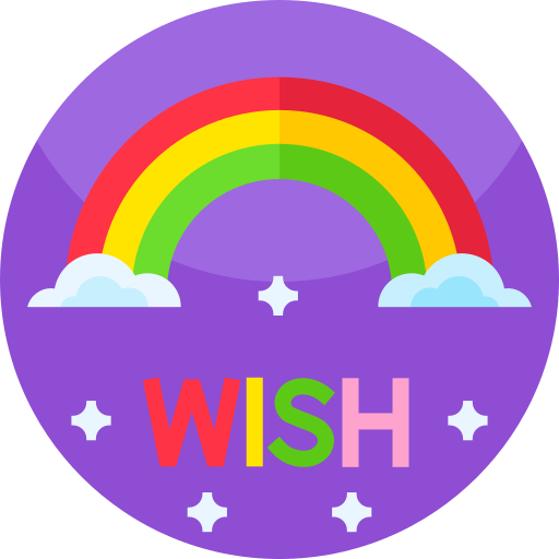 Wish Geometric Flat Circular Flat icon