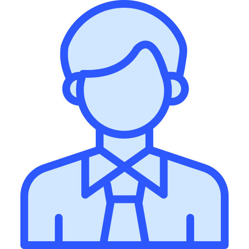 Leadership Generic Blue icon