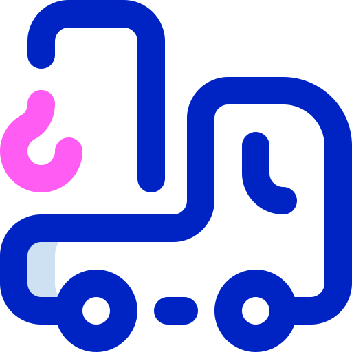 크레인 트럭 무료 아이콘