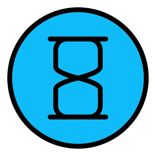 reloj de arena icono gratis