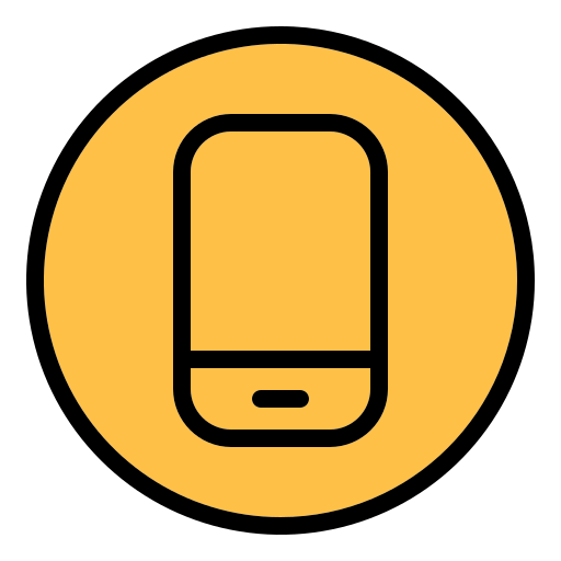 Smartphone Generic Outline Color icon