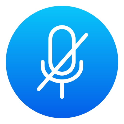 silencio icono gratis