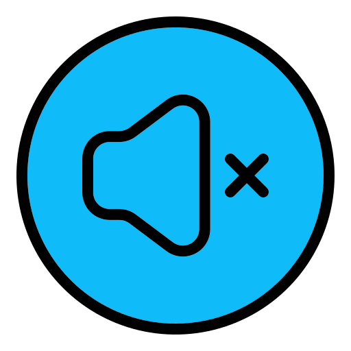 silenciar volumen icono gratis