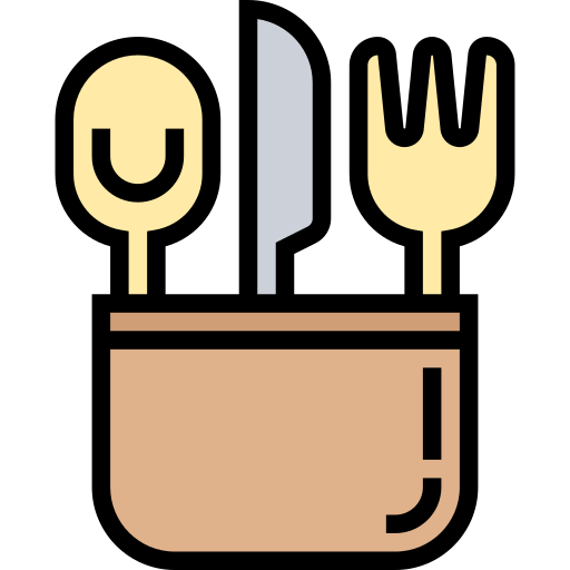 cuchillería icono gratis