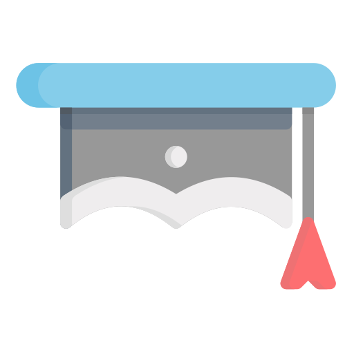 sombrero de graduado icono gratis