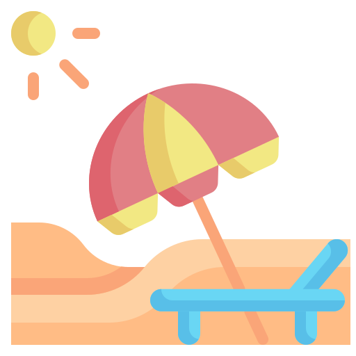 playa icono gratis