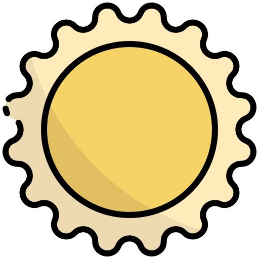 Sun free icon