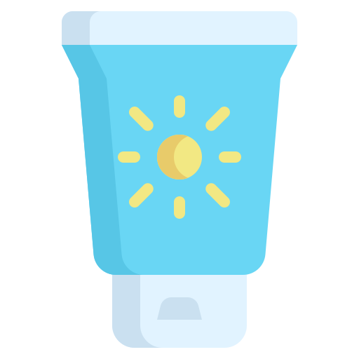 crème solaire Icône gratuit