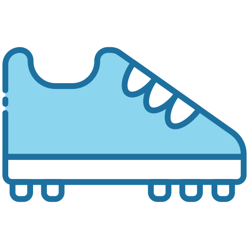 zapatos de fútbol icono gratis