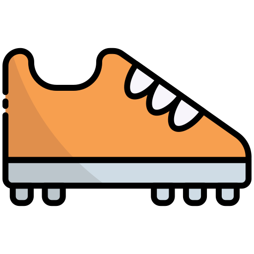 zapatos de fútbol icono gratis