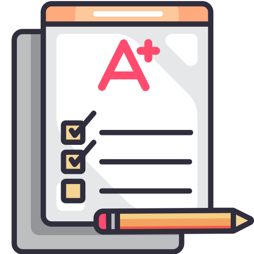 Exam Generic Outline Color Icon 3201
