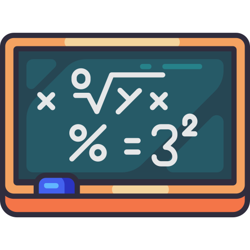 Icono de Matemáticas Generic Outline Color