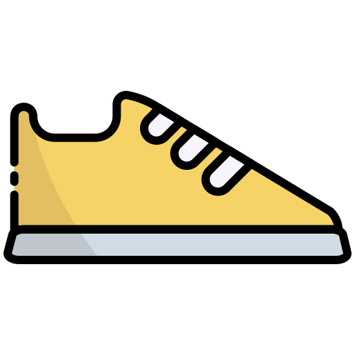 zapatos para correr icono gratis