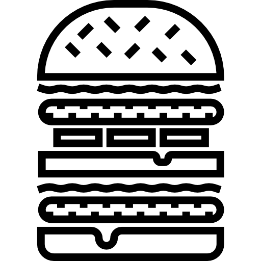 hamburguesa icono gratis