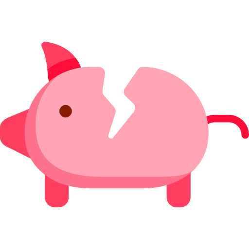 Piggy bank - free icon