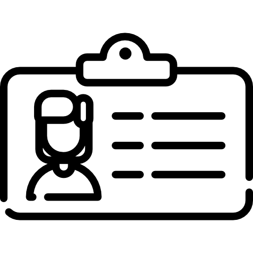 신분증 무료 아이콘 신분증 무료 아이콘