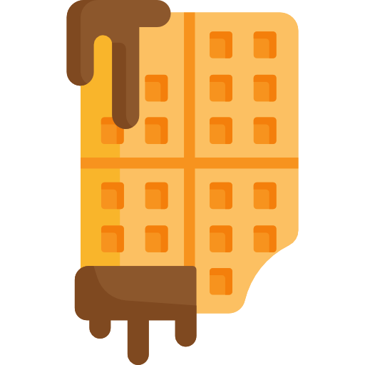Waffle free icon Waffle free icon