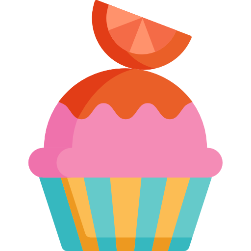 Cupcake Special Flat icon