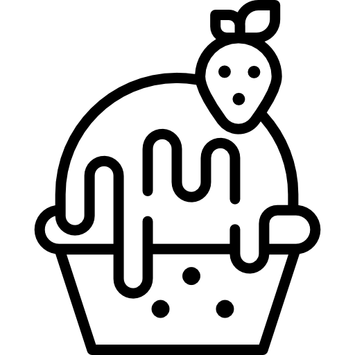 Cupcake free icon