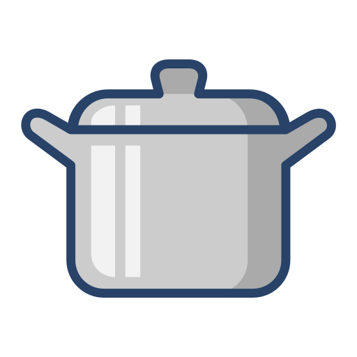 Cooking pot Generic Outline Color icon