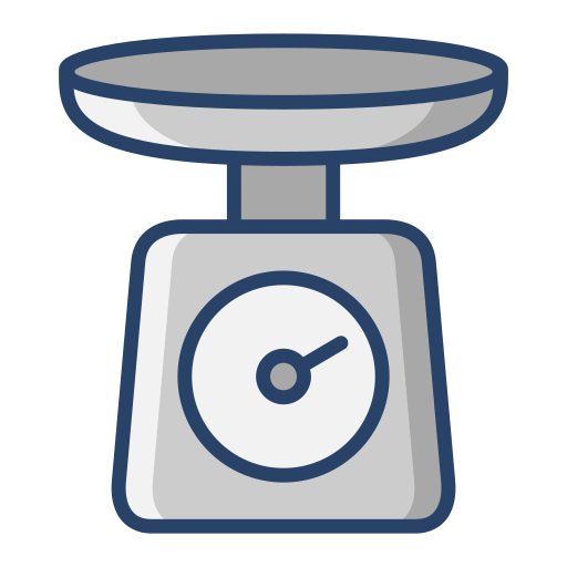 Weight Scale Generic Outline Color Icon