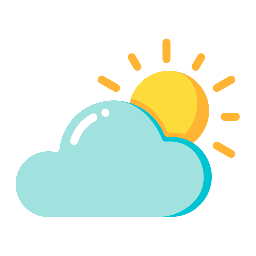 Cloudy day Generic Flat icon