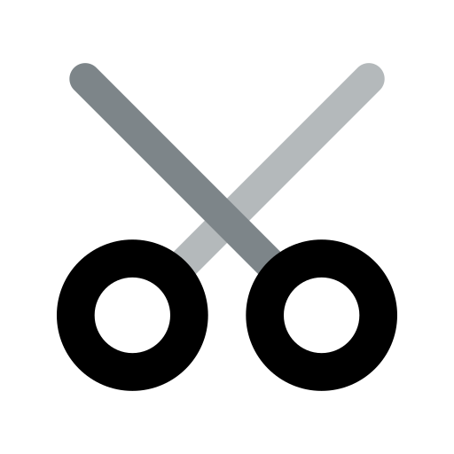 recorte icono gratis