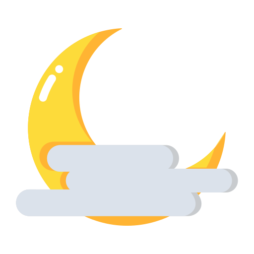 Foggy night - Free weather icons