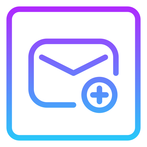 nuevo correo electrónico icono gratis