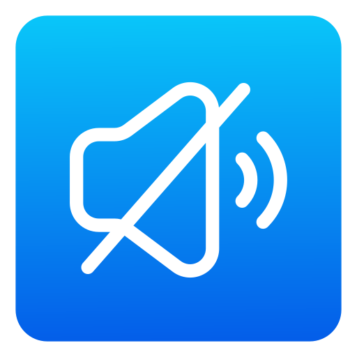 silencio icono gratis
