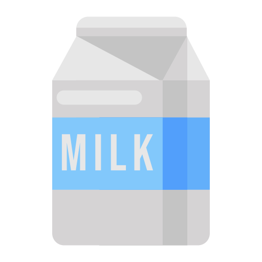 Milk carton Generic Flat icon