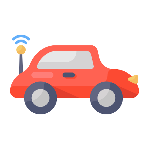 coche autónomo icono gratis