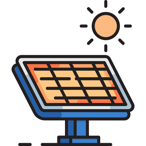 panel solar icono gratis