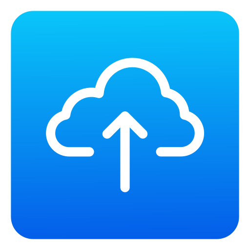 carga en la nube icono gratis